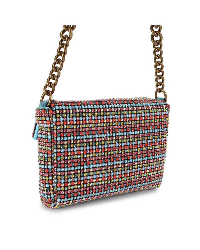 Small Party Crystal Mesh Shoulder Bag