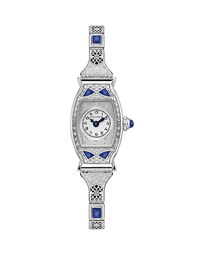 Bulova Heritage Miss America Classic Watch, 18mm x 28mm