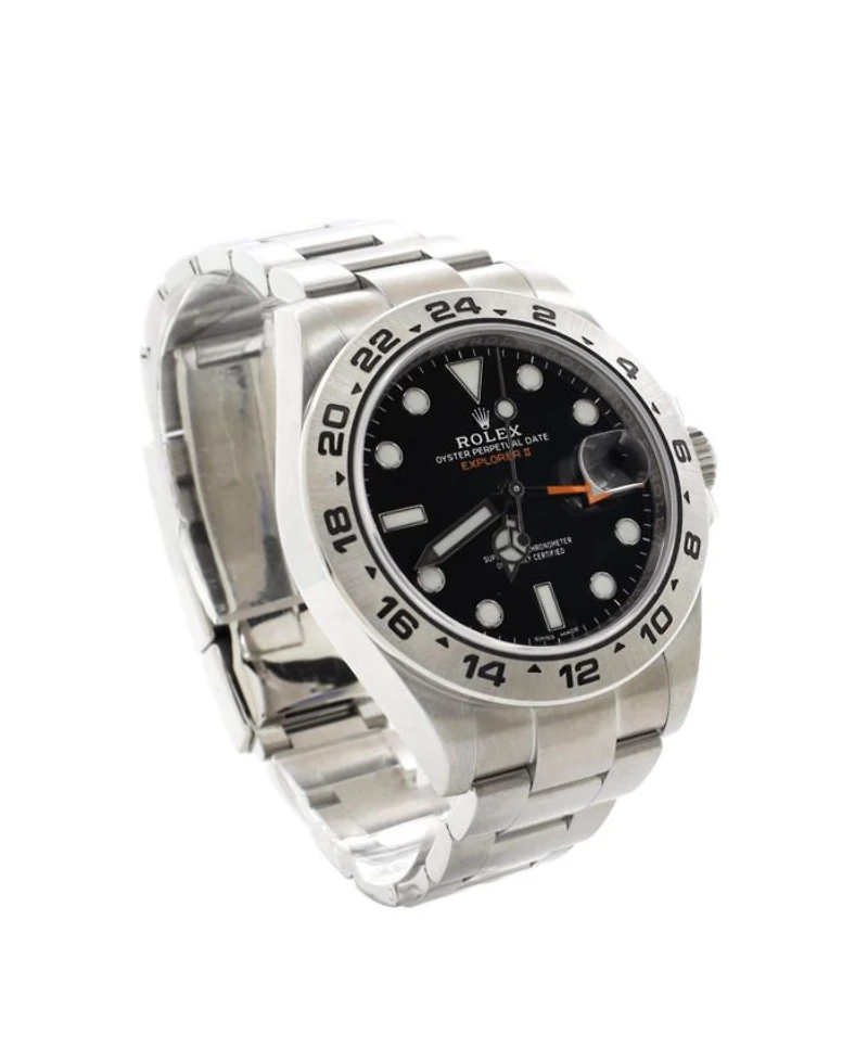 Oyster Perpetual Explorer II Automatic Watch in Stainless Steel 42mm