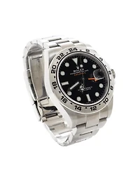 Oyster Perpetual Explorer II Automatic Watch in Stainless Steel 42mm