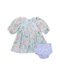 Girls' Brooke Botanical Bunnies Dress Set - Baby