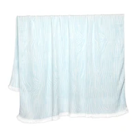 John Robshaw Daasu Zebra Print Stonewashed Cotton Throw