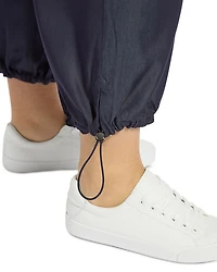 Monique Satin Tailored Curvy Cargo Pants