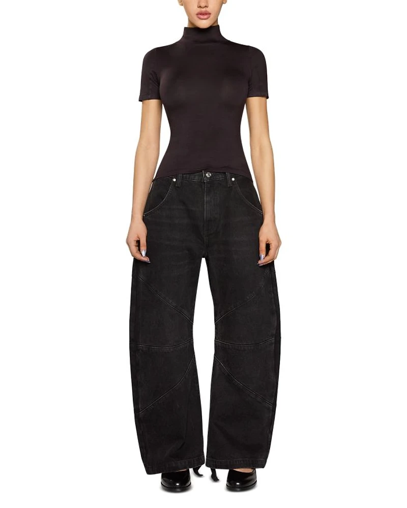 Freddy High Rise Barrel Leg Jeans