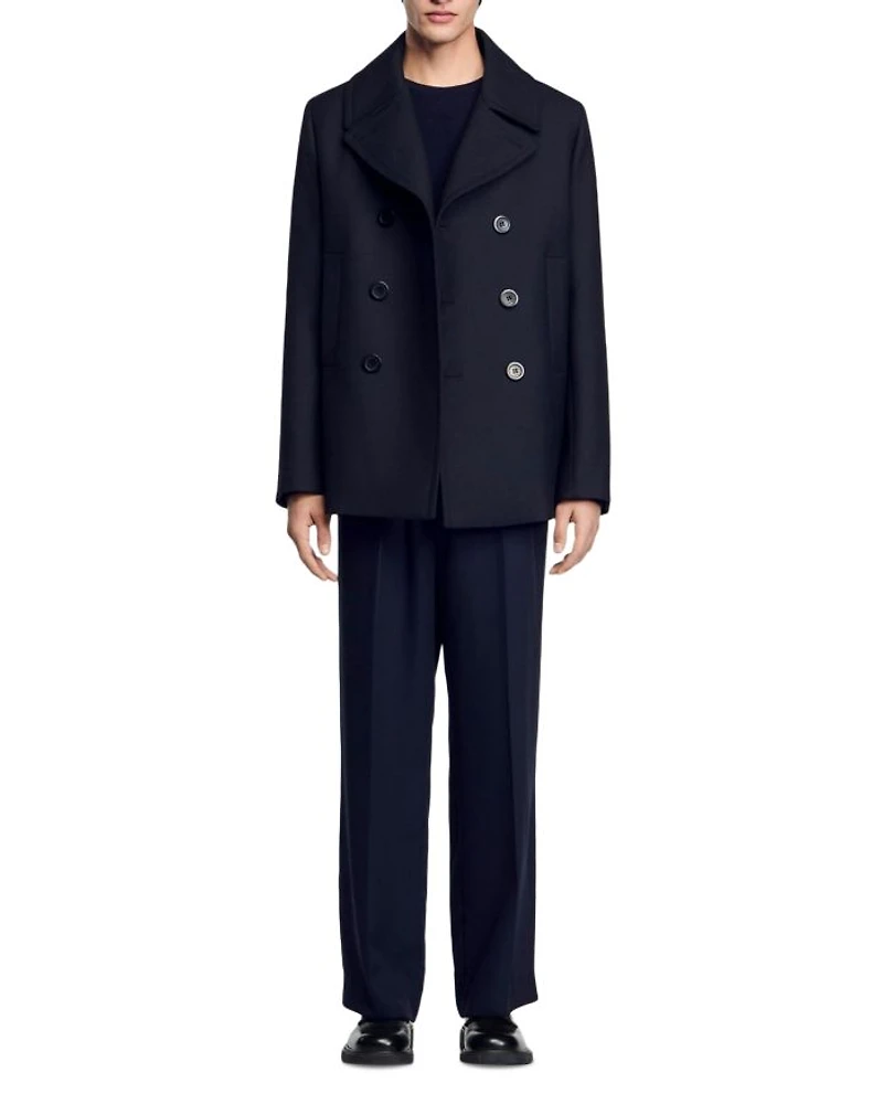 Double Breasted Peacoat