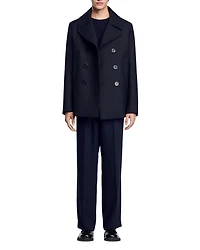 Double Breasted Peacoat