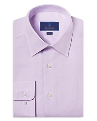David Donahue Slim Fit Royal Oxford Dress Shirt