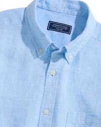 Surfside Regular Fit Button Down Linen Shirt