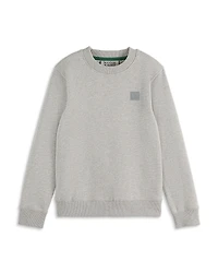 Scotch & Soda Boys' Regular Fit Logo Badge Sweatshirt - Little Kid
