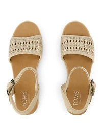 Women's Diana Woven Platform Sandals