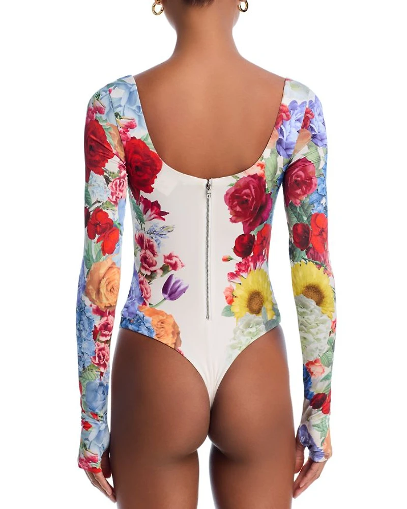 Rhys Ballet Neck Bodysuit