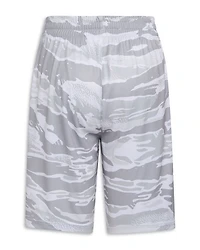 Tiger Camo Printed Shorts - Big Kid