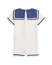 Boys' Linen Sailor Shortall - Baby