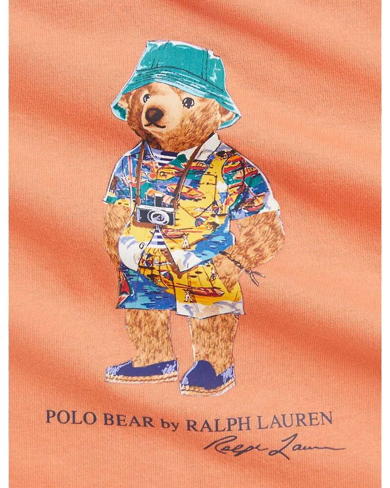Boys' Polo Bear Jersey Tee & Terry Short Set - Baby