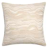 Hudson Park Collection Marbled Sand Sham Set, Euro - Exclusive