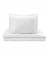 Flora Linen 4 Piece Duvet Cover Set, Full