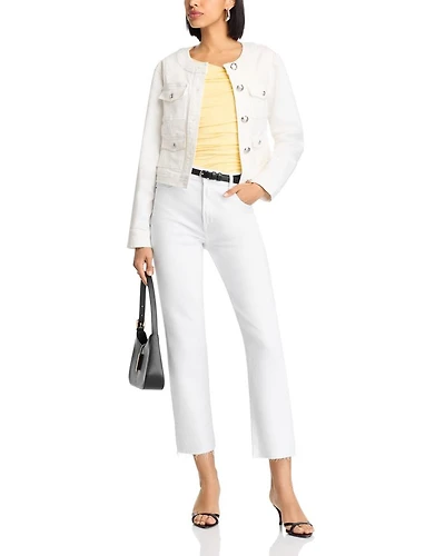 Cropped Denim Jacket - Exclusive