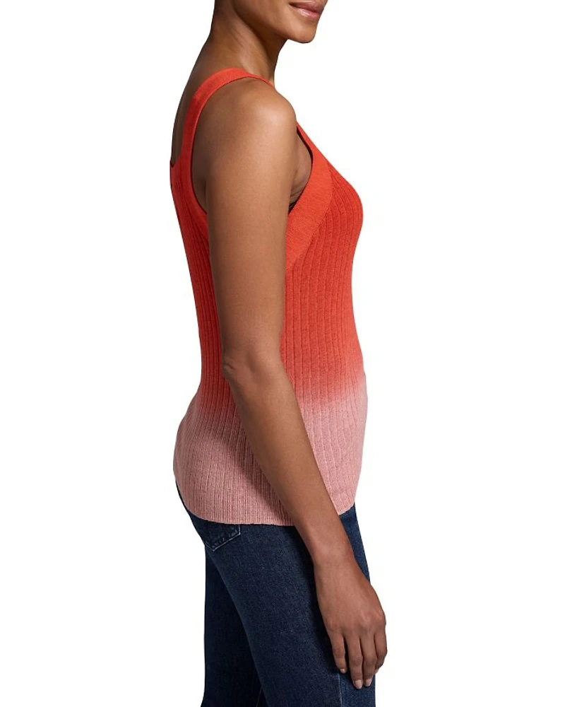 Luxe Ombré Ribbed Tank Top