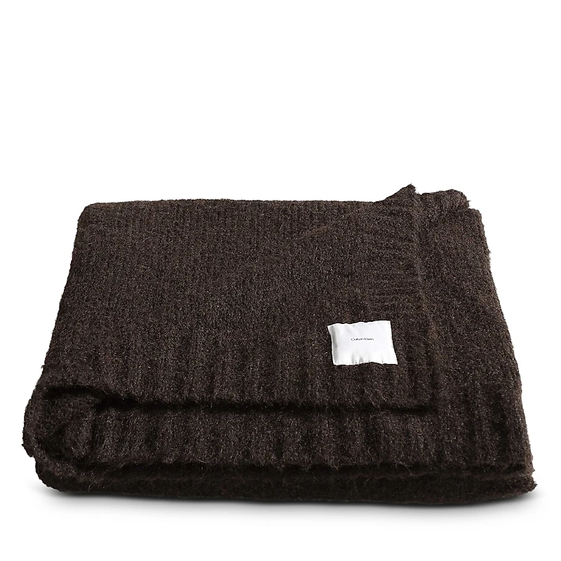 Calvin Klein Knitted Throw Blanket