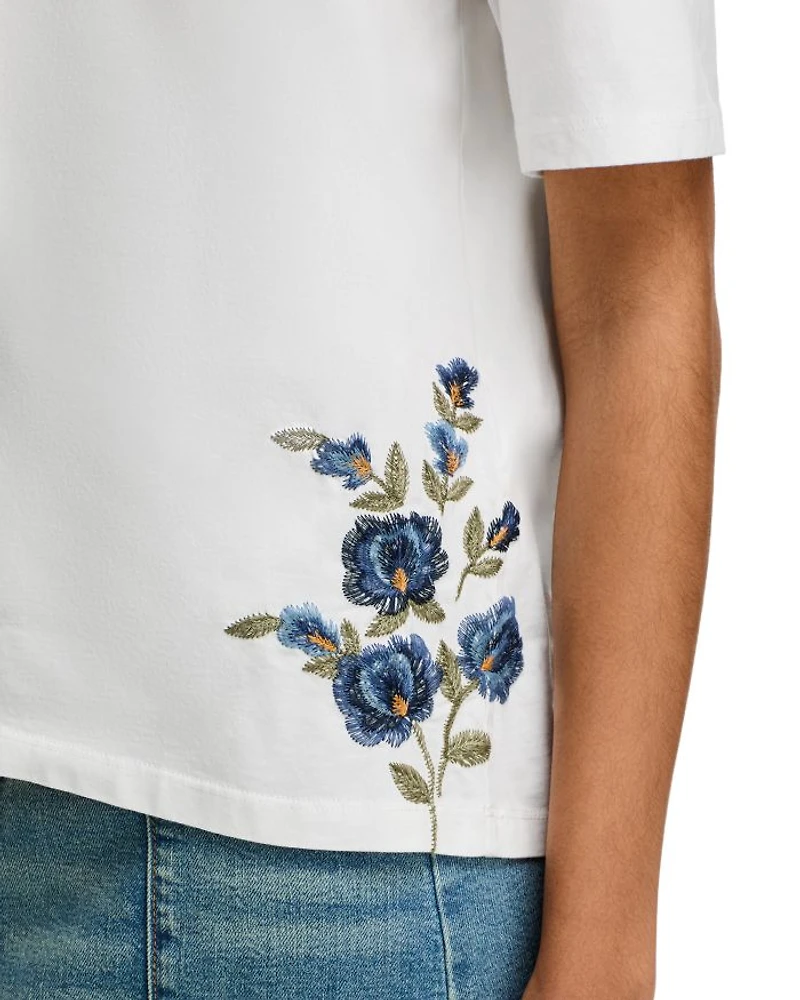 T Shirt X Blue Bouquet