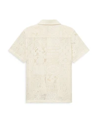 Hector Short Sleeve Lace Shirt