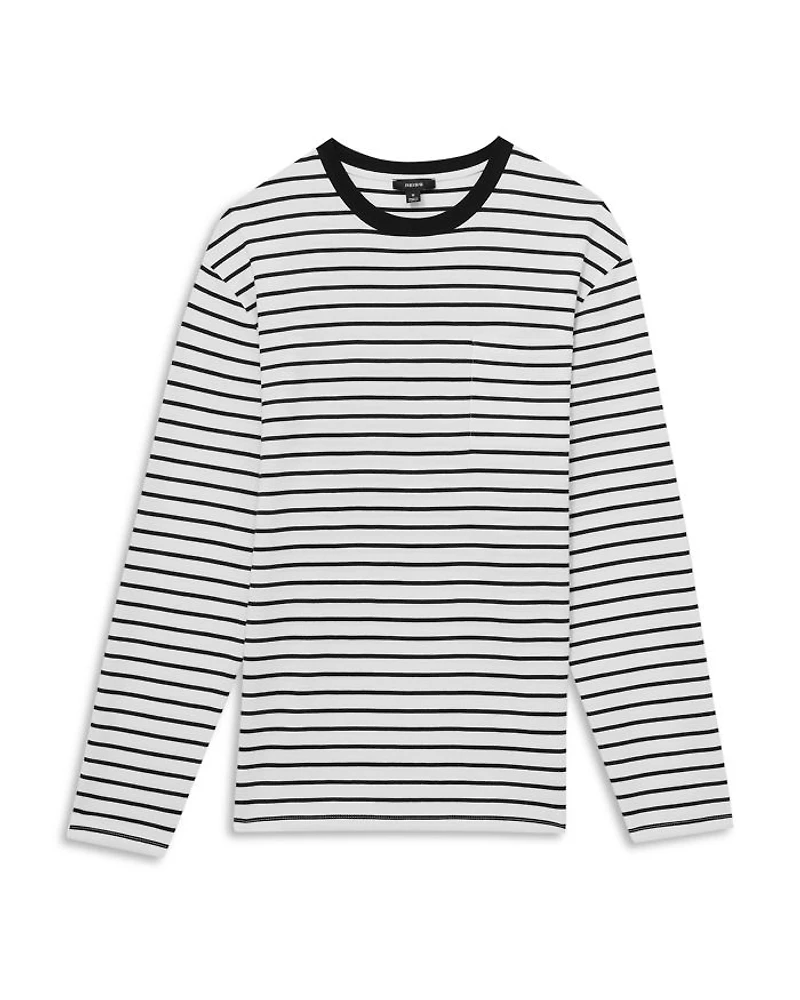 Eddie Regular Fit Striped Heavyweight Long Sleeve Shirt