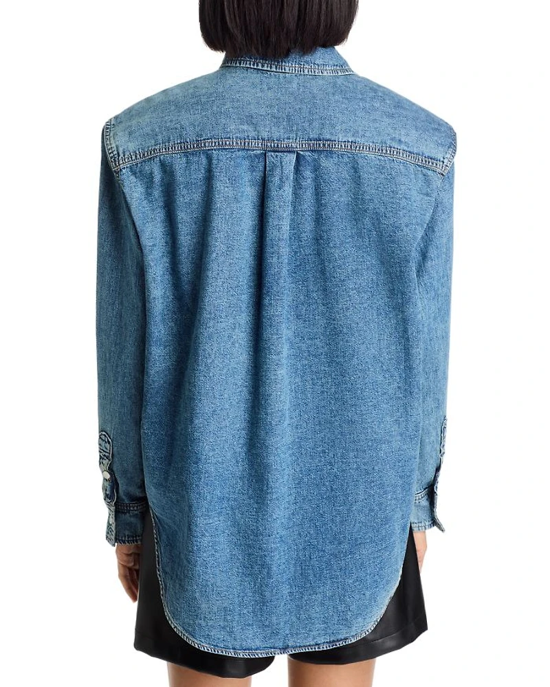 Denim Uniform Shirt