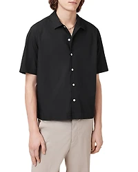 Allsaints Boxy Short Sleeve Camp Shirt