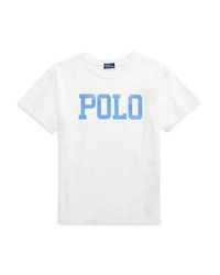 Logo Cotton Jersey Crewneck Tee