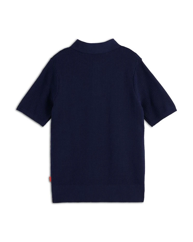 Boys' Structured Knitted Polo - Little Kid, Big Kid