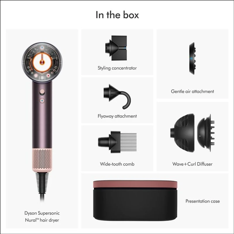 Limited Edition Supersonic Nural™ Hair Dryer | Jasper Plum