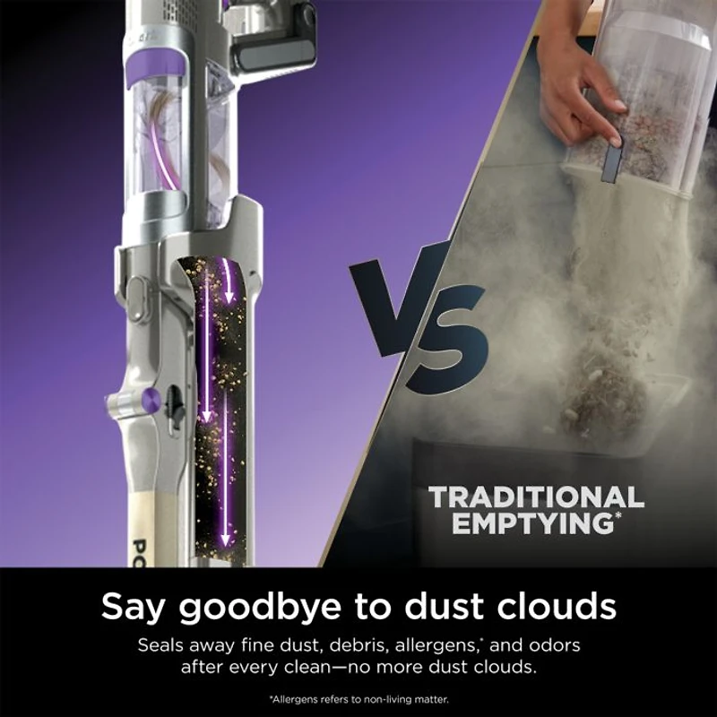 Cordless PowerDetect Clean and Empty System Stick Vacuum