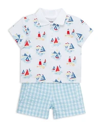 Boys' Breezy Polo Shirt & Shorts Set - Baby