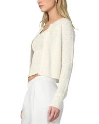 The Pointelle Dani Cardigan