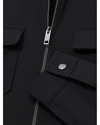 Technical Zip Front Overshirt