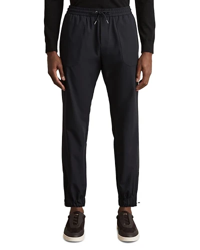 Relaxed Drawstring Technical Cuffed Trousers