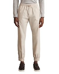 Reiss Relaxed Drawstring Technical Cuffed Trousers