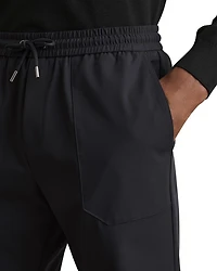 Relaxed Drawstring Technical Cuffed Trousers
