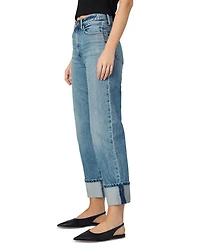 The Margot High Rise Cuffed Straight Jeans Showdown