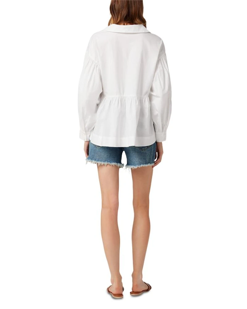 The Jessie High Rise Denim Shorts Not Your B