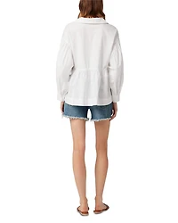 The Jessie High Rise Denim Shorts Not Your B