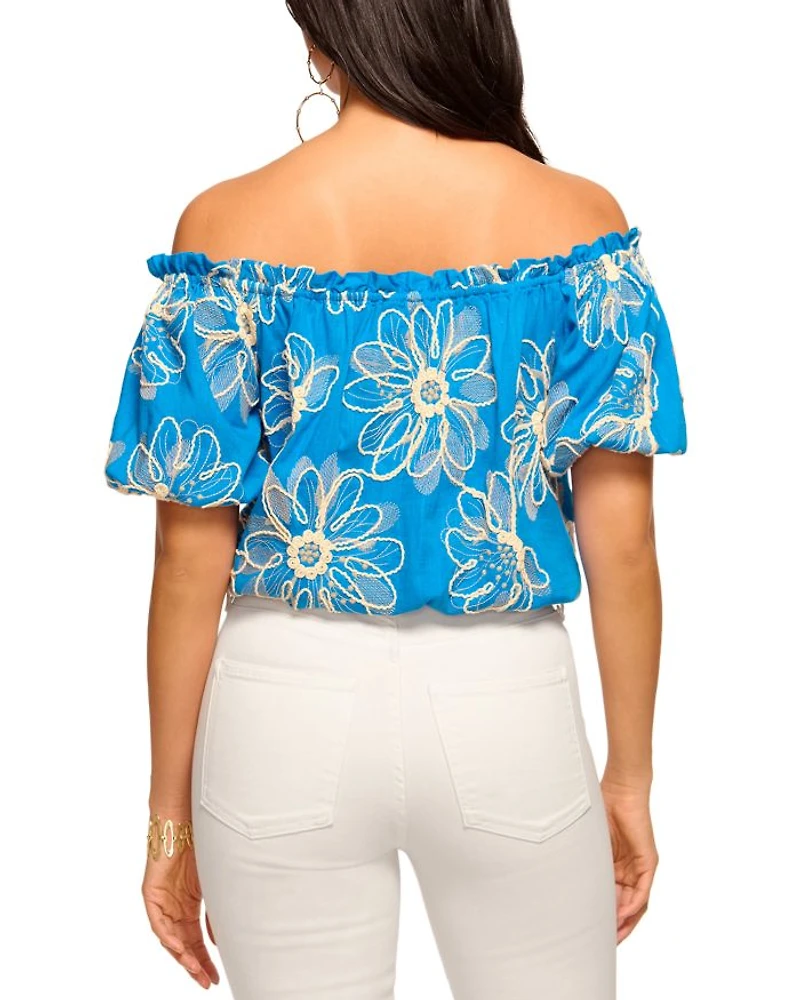 Lana Embroidered Top