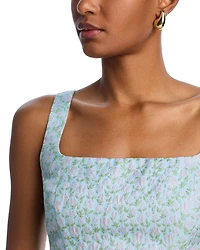 Floral Brocade Top - Exclusive