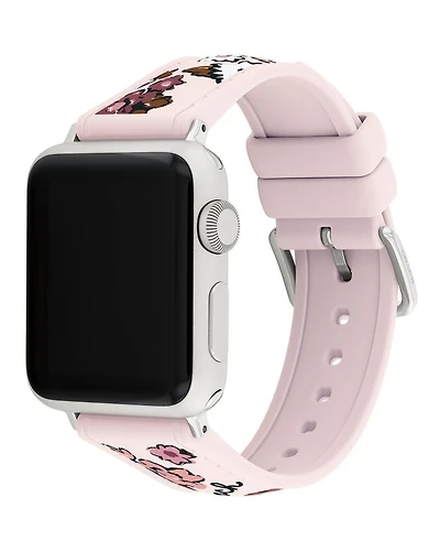 Apple Watch® Floral Print Silicone Strap