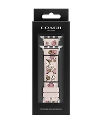 Apple Watch® Floral Print Silicone Strap