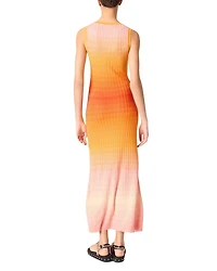 Tie Dyed Knit Maxi Dress