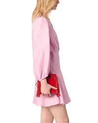 Linen Wrap Dress