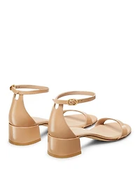 Women's Nudist Block Heel Sandals