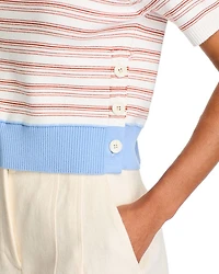 Case Short Sleeve Sweater