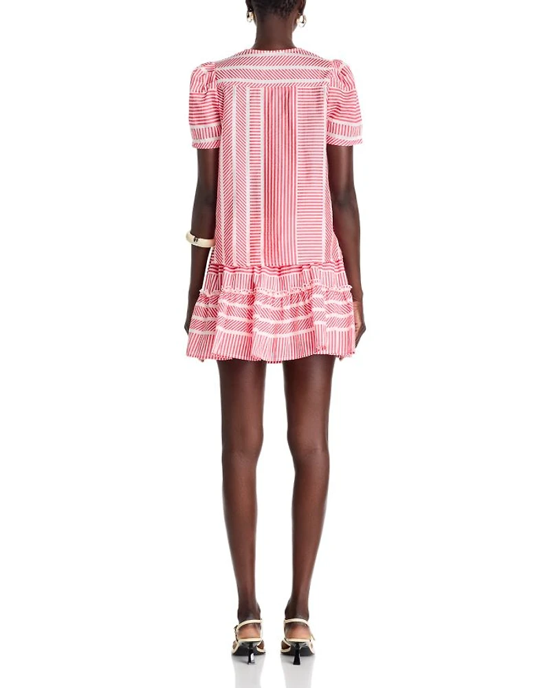 Striped Smocked Skirt - Exclusive
